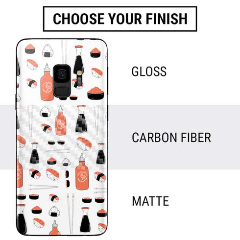 Sushi Foodie Galaxy S9 Skin